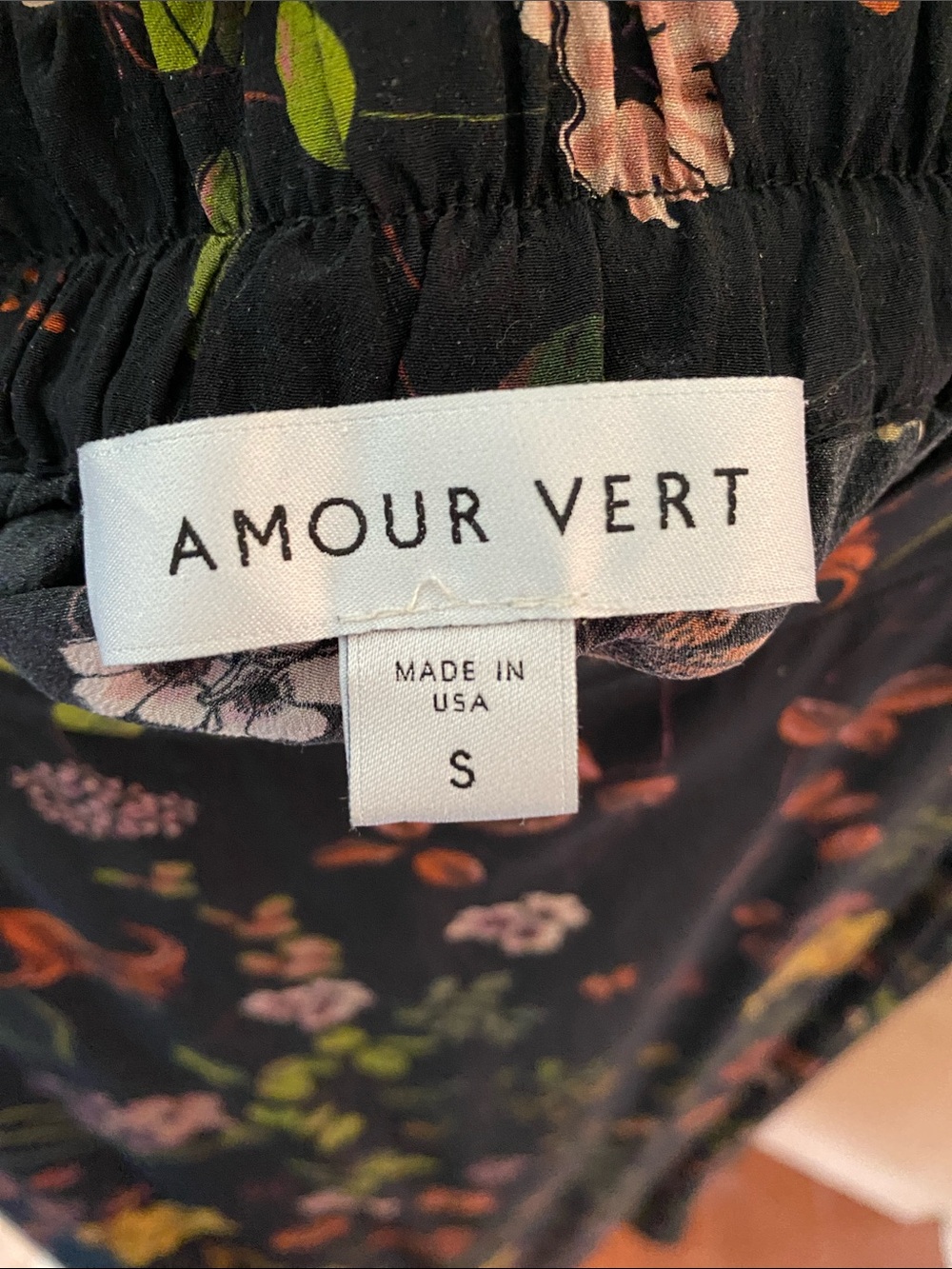 Amour Vert Blaze Washable Silk Skirt in Saint Germain Floral - Picture 2 of 9